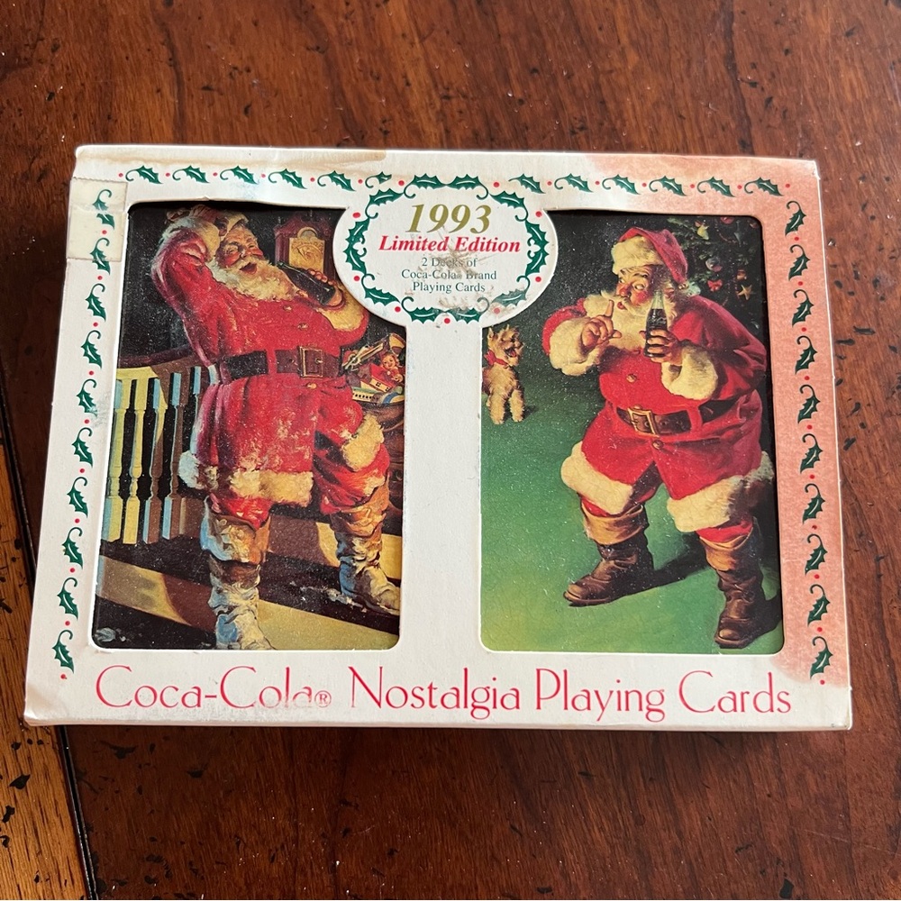 Coca Cola Vintage Playing Cards 1993